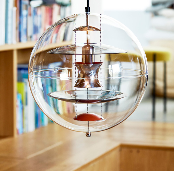 Globe Glass pendant lamp