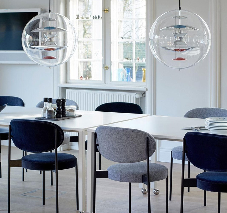 Globe Glass pendant lamp