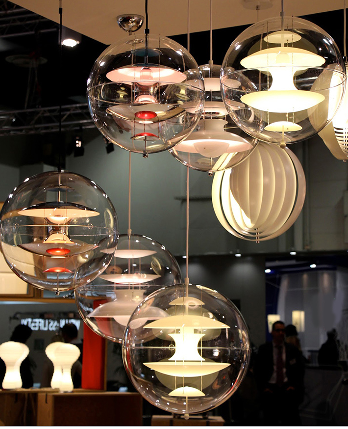 Globe Glass pendant lamp
