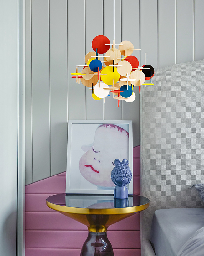 Bau Wooden Chandelier Lamp