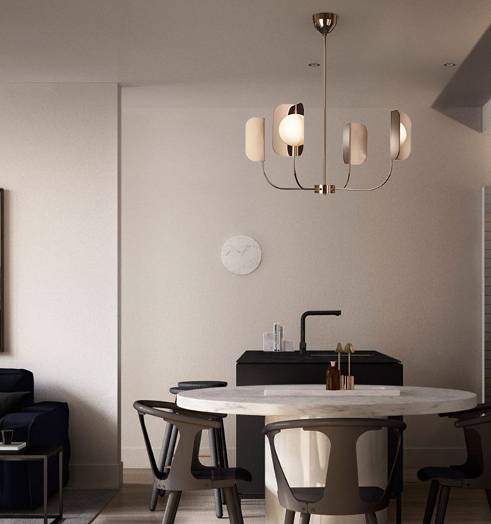 Leaf Chandelier Lamp