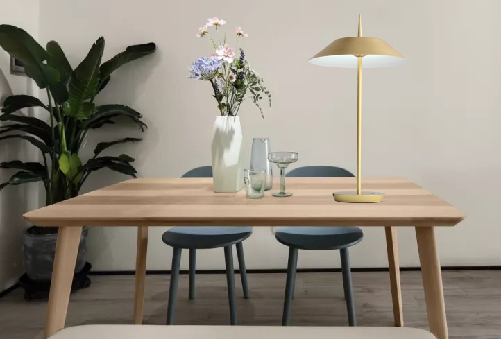 Mayfair Metallic LED Table Lamp