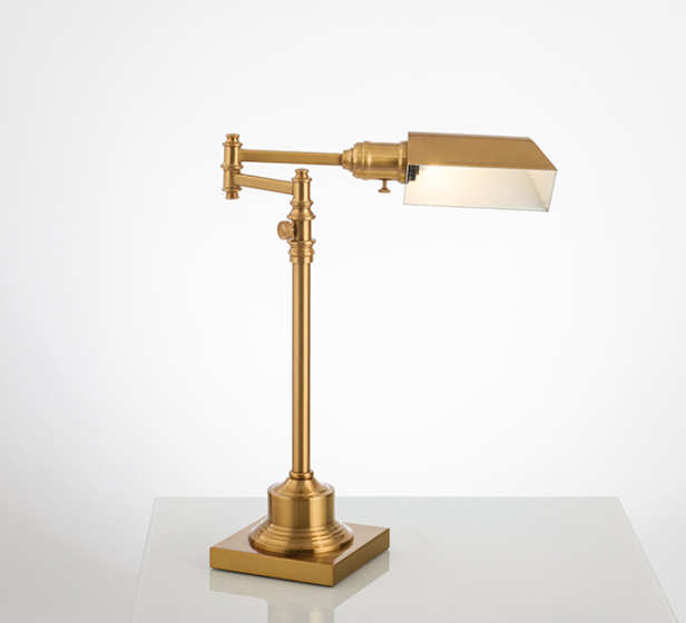 Loft Antique Swing Arm Desk Working Lamp