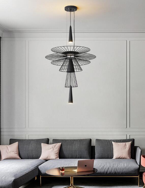 Metal Art Suspension Pendant Lamp