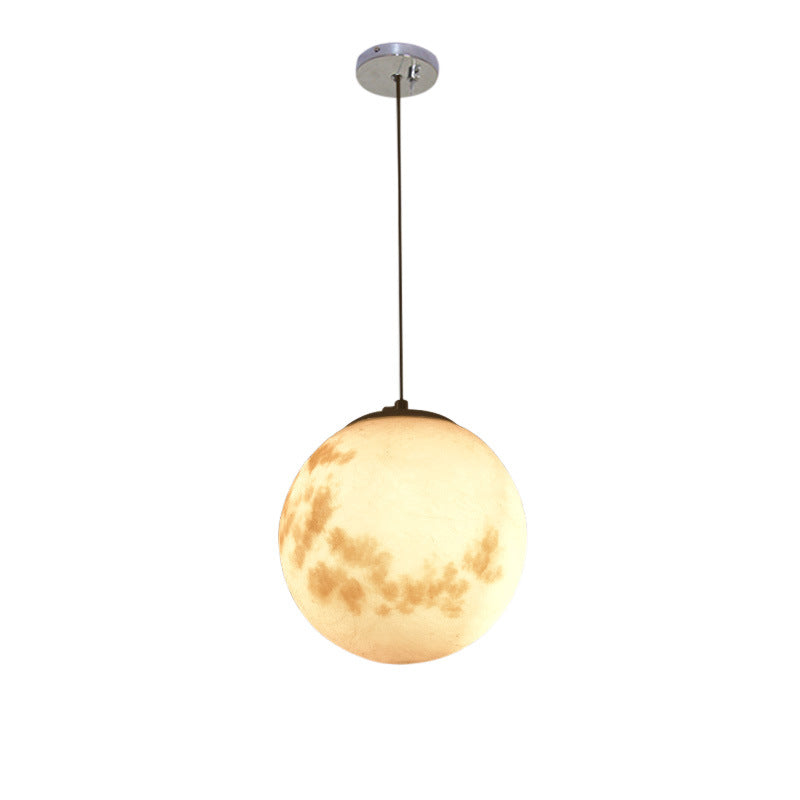 3D Printing Moon Pendant Light 