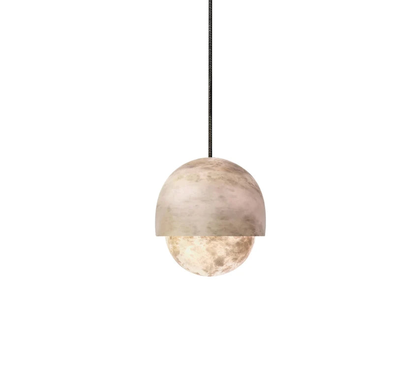 Yoko Pendant Lamp, Alabaster Stone pendant Light