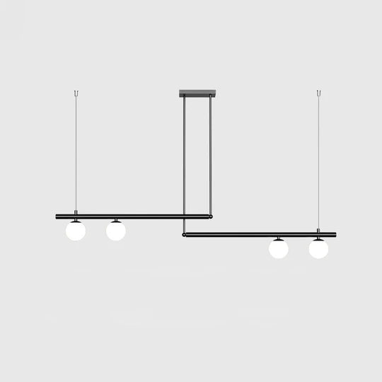 Satellite suspension ceiling light