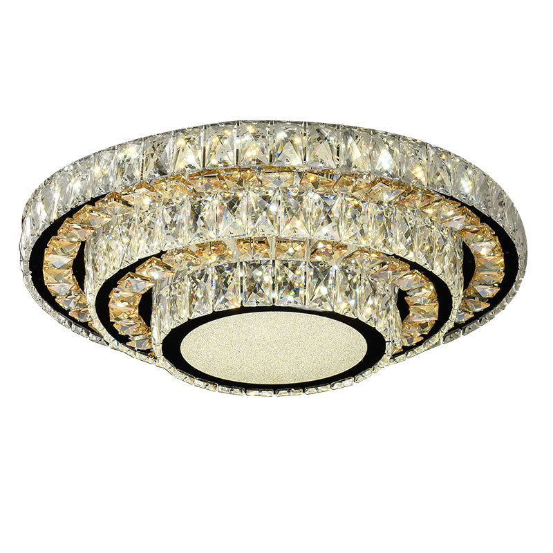 Crystal Flush Mount Ceiling Fixture