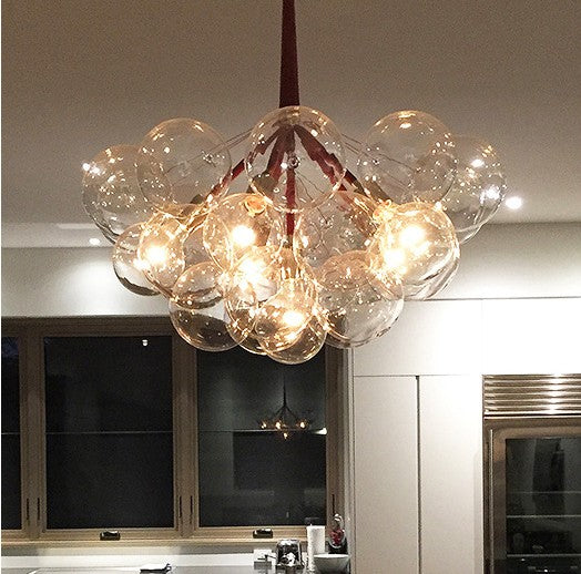 Modern Cluster Bubble Chandelier