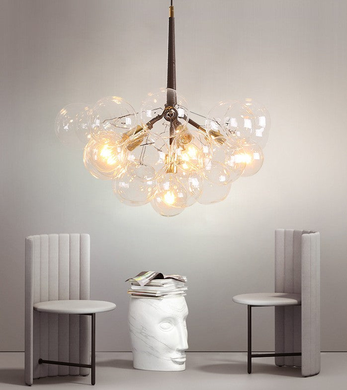 Modern Cluster Bubble Chandelier