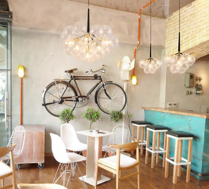 Modern Cluster Bubble Chandelier