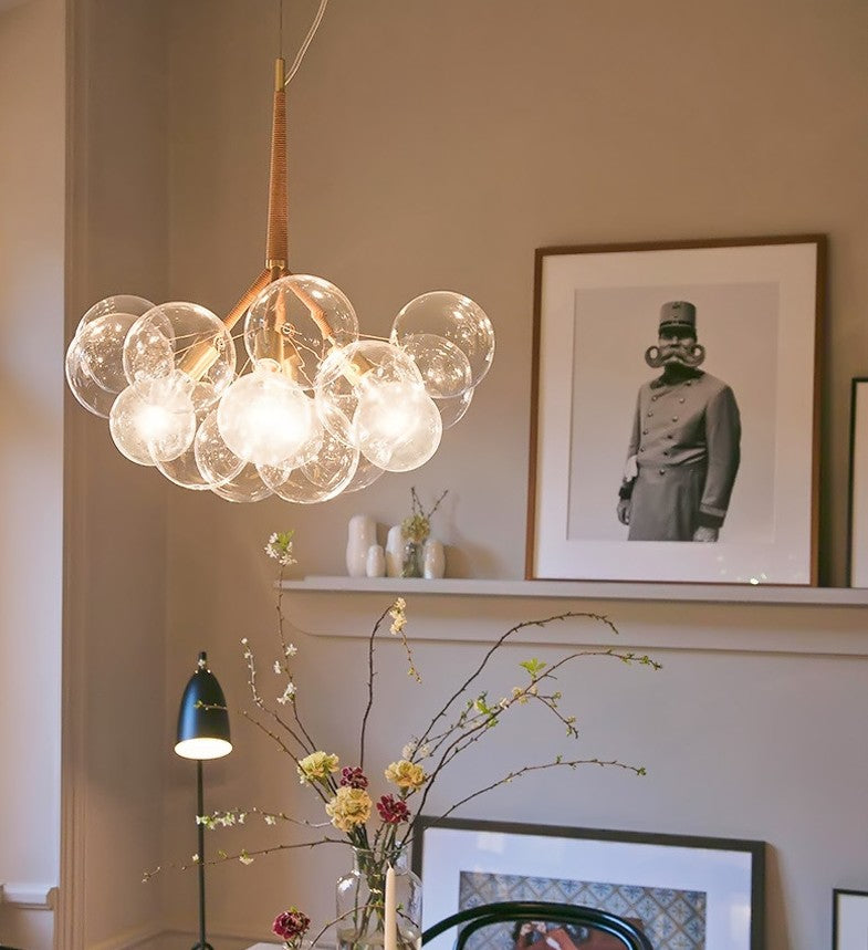 Modern Cluster Bubble Chandelier