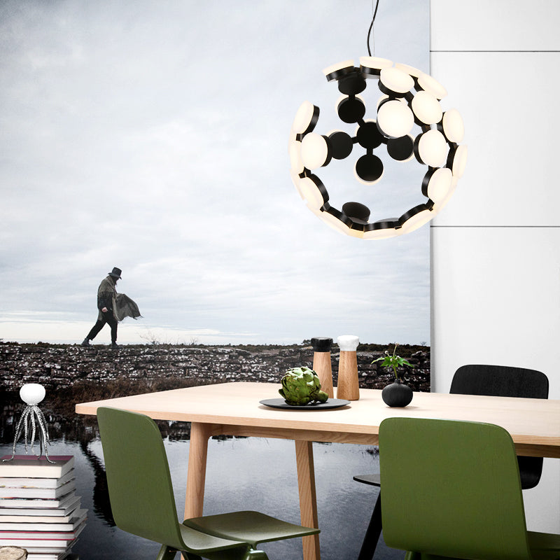 moon led chandelier