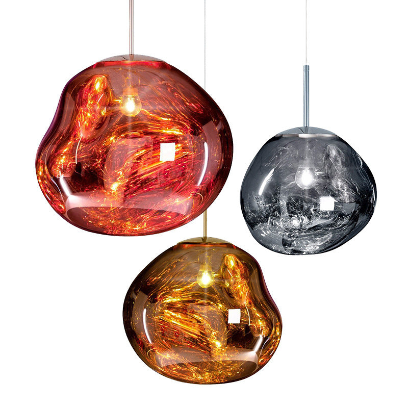 Melt Mini Pendant Light Chrome / Gold