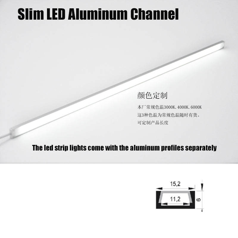 slim led aluminum channel