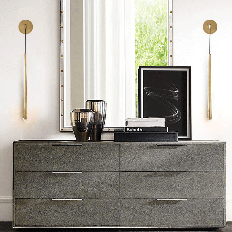 LI Cone Crystal Wall Lamp