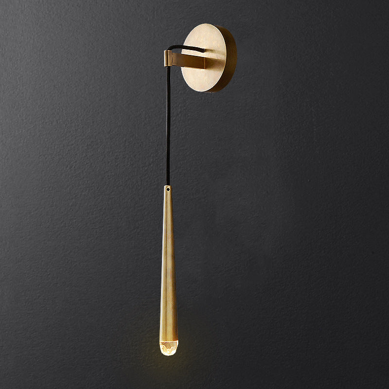 LI Cone Crystal Wall Lamp