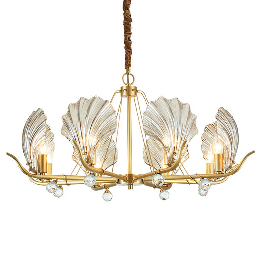 Crystal Shell Chandelier