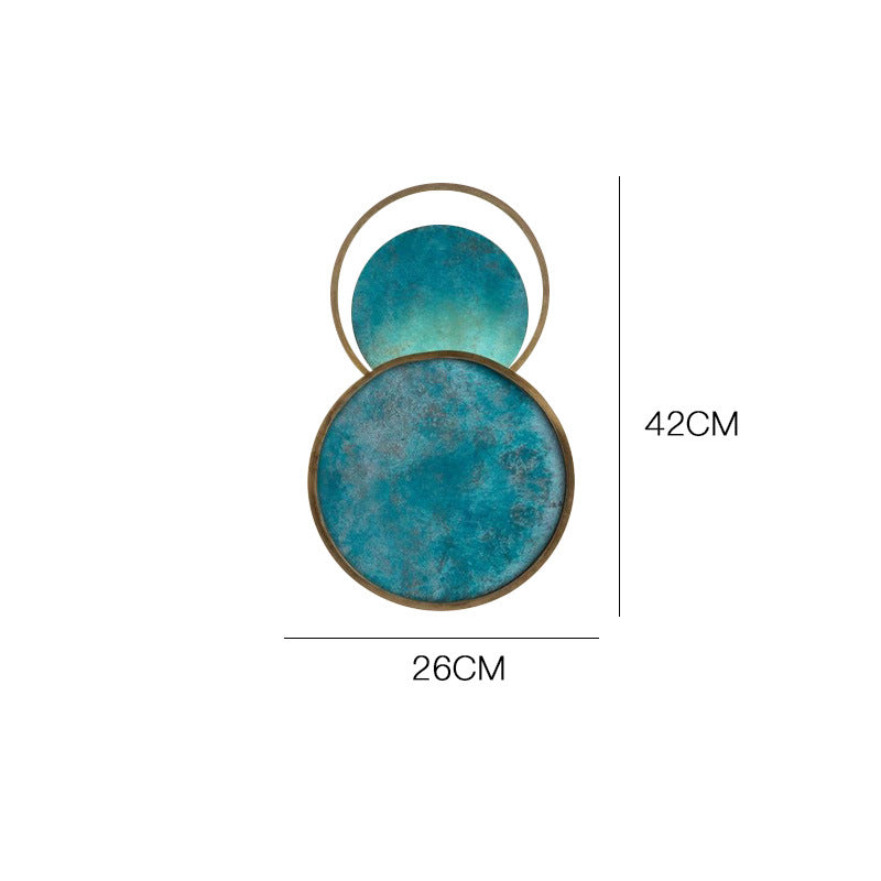 Seawater Quicksand Blue Wall Lamp