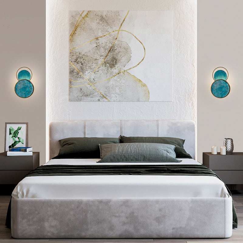 Seawater Quicksand Blue Wall Lamp