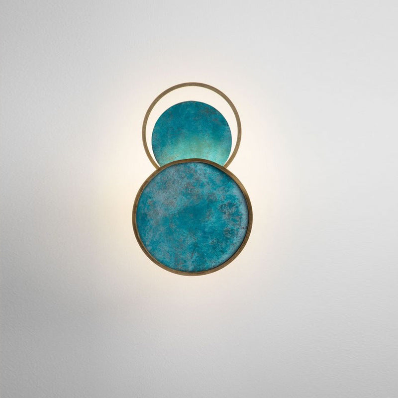 Seawater Quicksand Blue Wall Lamp