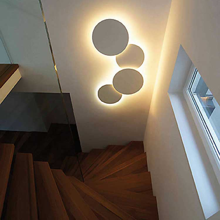 Phase Ring Disk Wall Lamp