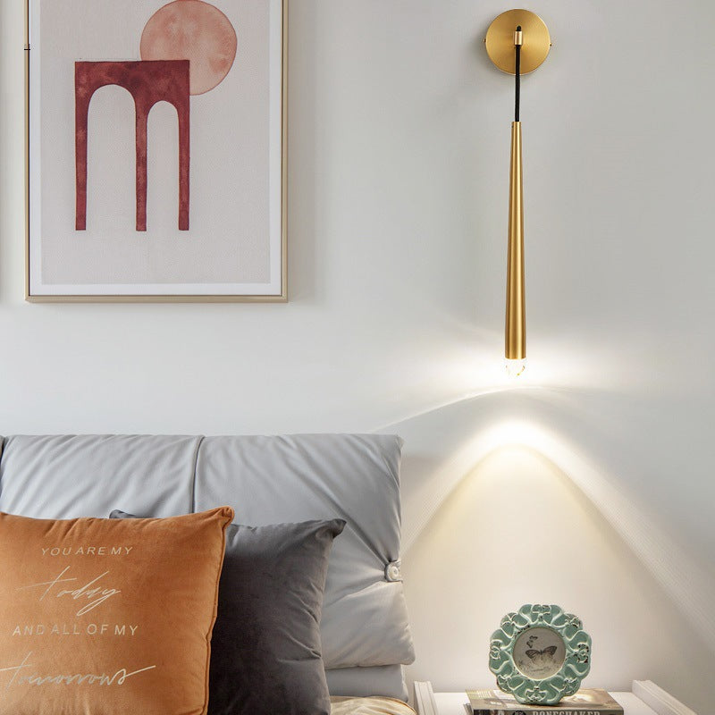 LI Cone Crystal Wall Lamp