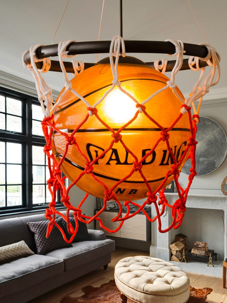 Creative Basketball Pendant Light