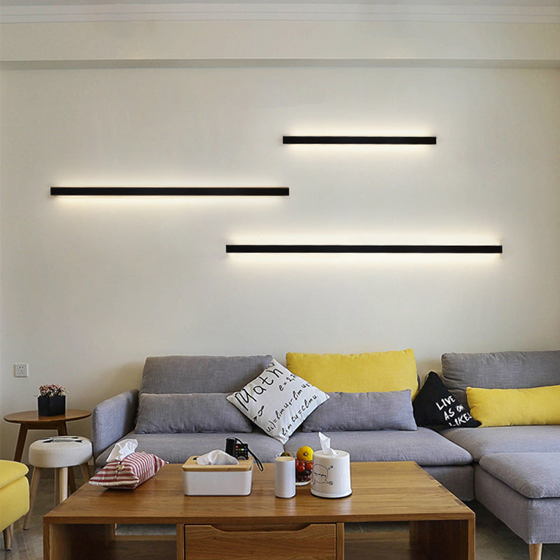 LED Minimalist Line Wall Lamp