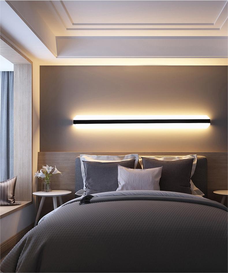 LED Minimalist Line Wall Lamp