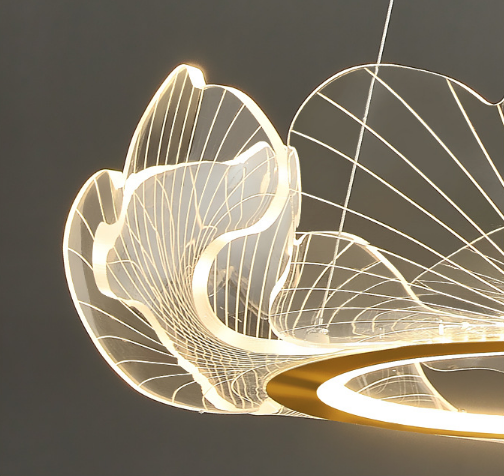 Lotus Leaf Chandelier