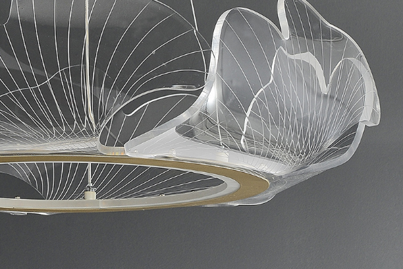 Lotus Leaf Chandelier