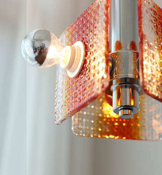 Amber Mini Pendant Light