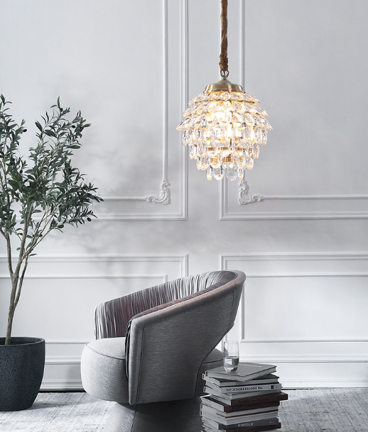 Linglong Crystal Pendant Light