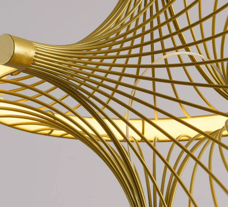 Fan-shaped Pendant Light