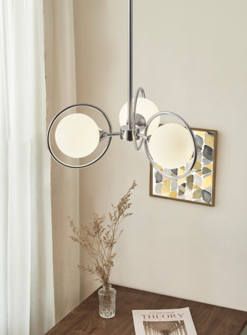 Ball Mounted Chandelier