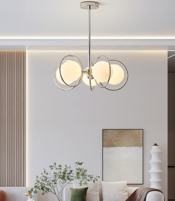 Ball Mounted Chandelier