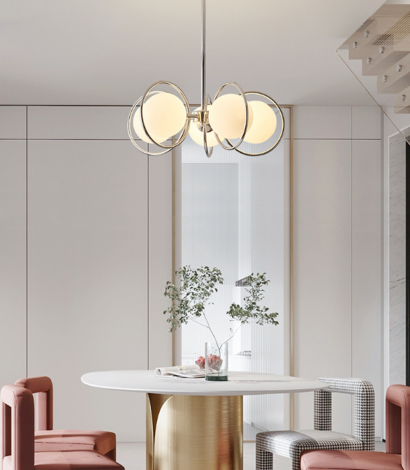 Ball Mounted Chandelier