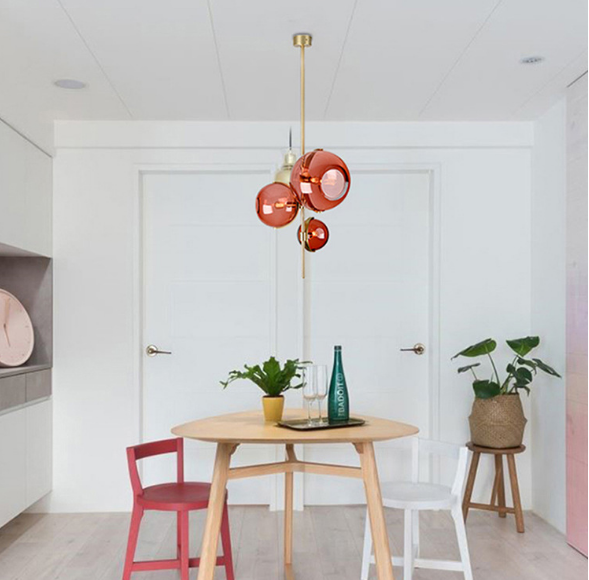 Imperial Pomegranate Chandelier