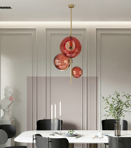 Imperial Pomegranate Chandelier