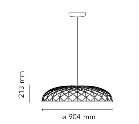 Skynest LED Woven Pendant Light