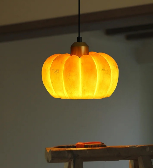 Creative Pumpkin Pendant Light