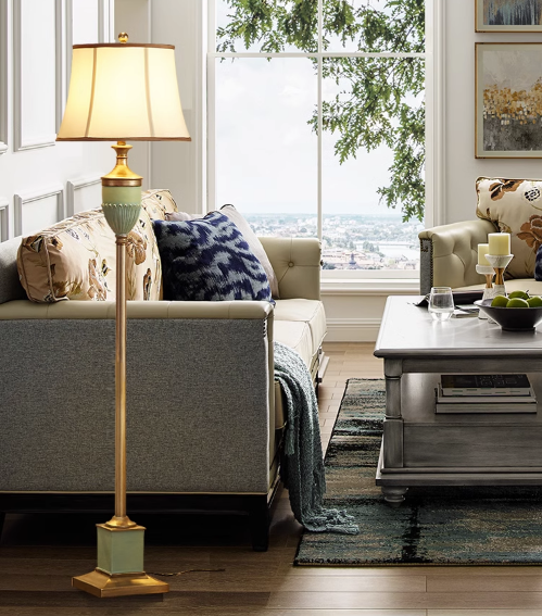 Integrated Minimalist Floor Lamp