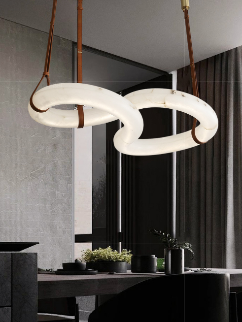Yunshi Curved Pendant Light