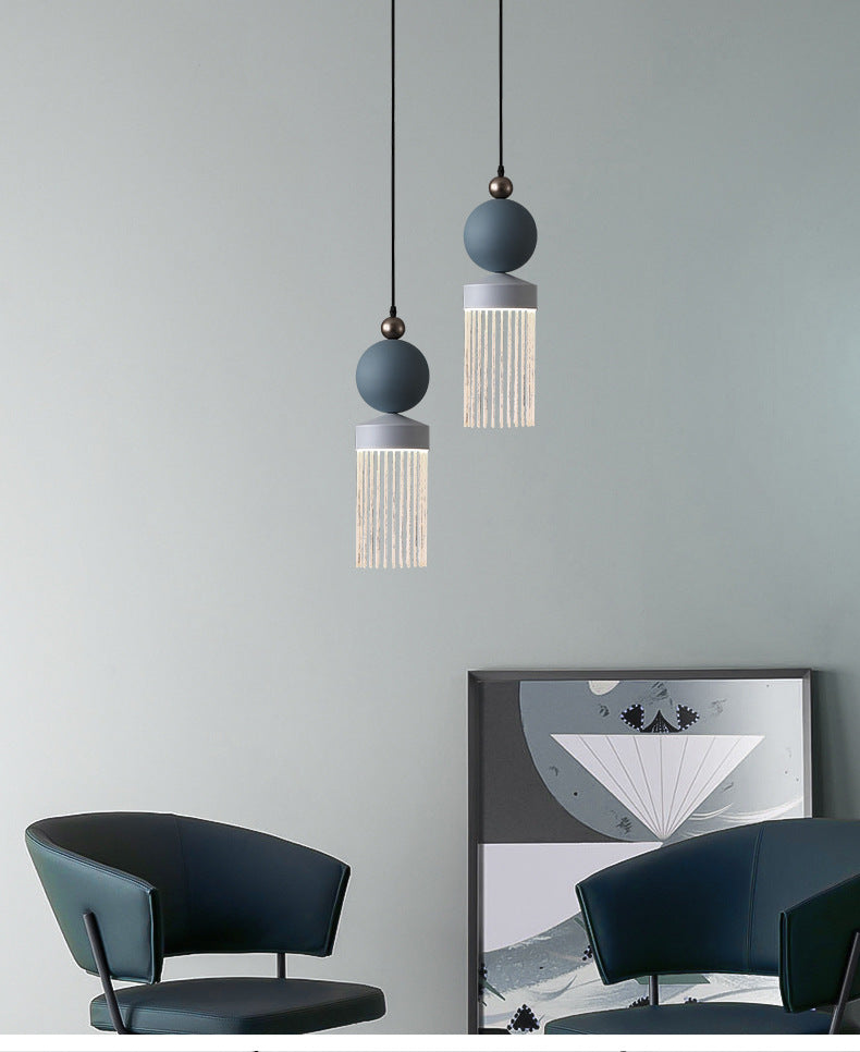 Creative Tassel Pendant Light