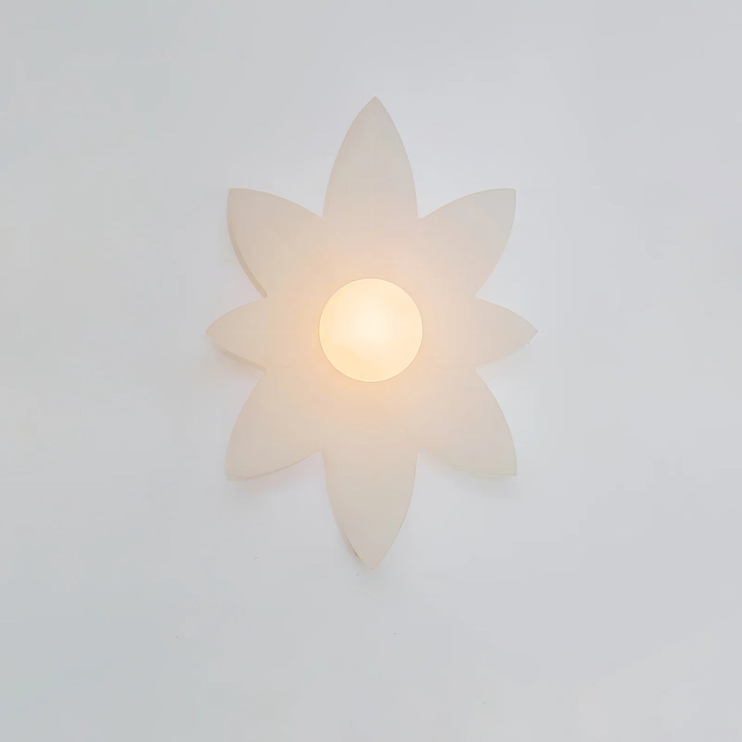 Three-Color Flower Wall Lamp