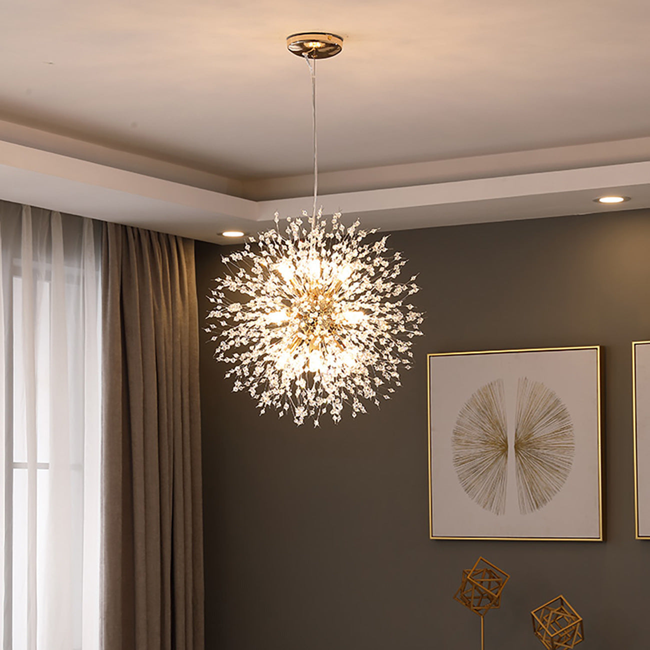 Crystal Taraxacum Chandelier
