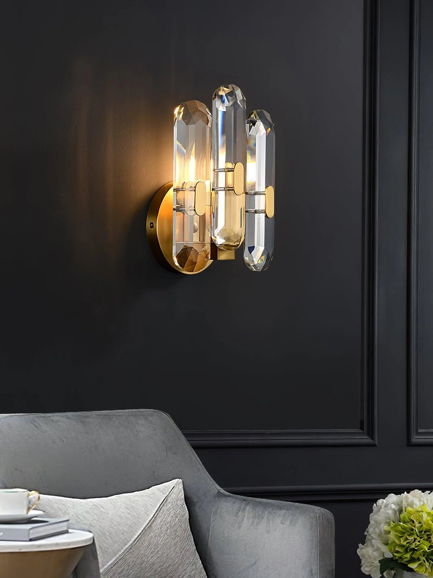 Romantic Crystal Wall Lamp
