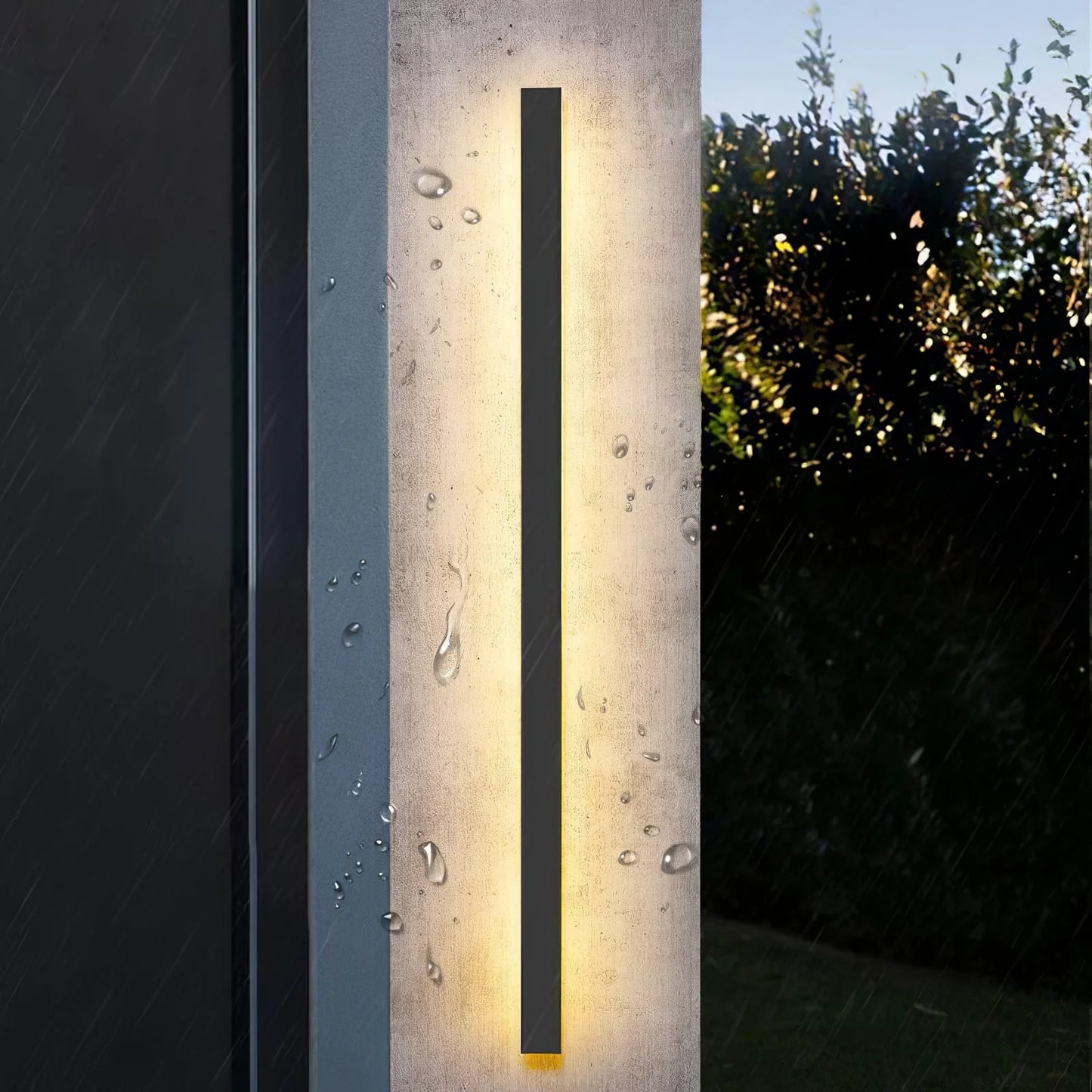 Solar LED Strip Wall Lamp