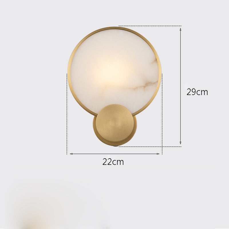 Moon Marble Wall Lamp